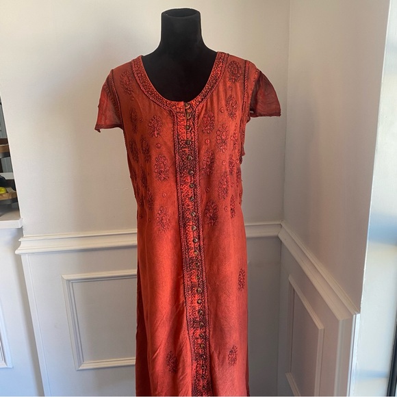 Advance Apparels, great condition, button up dress size 1X- 2X - Picture 7 of 16